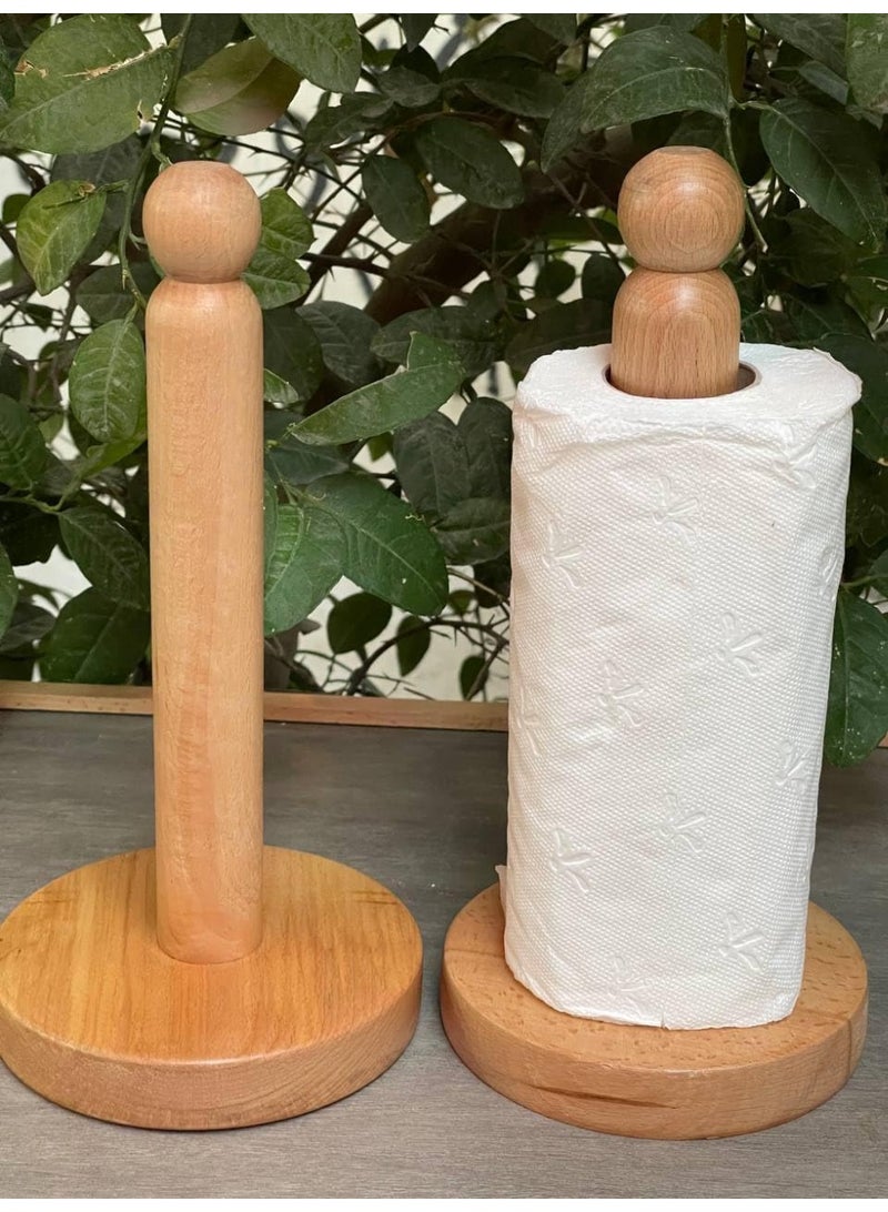 حامل مناديل خشب طبيعي – تصميم أنيق وجودة عالية K - Image 3